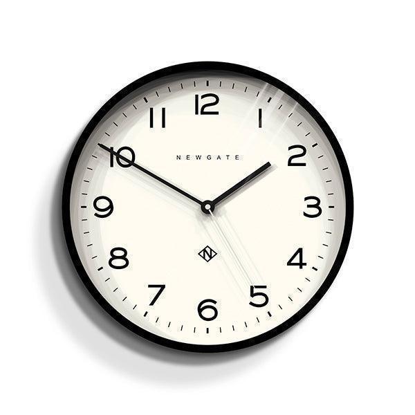 Newgate Echo Number Three Wall Clock - Black