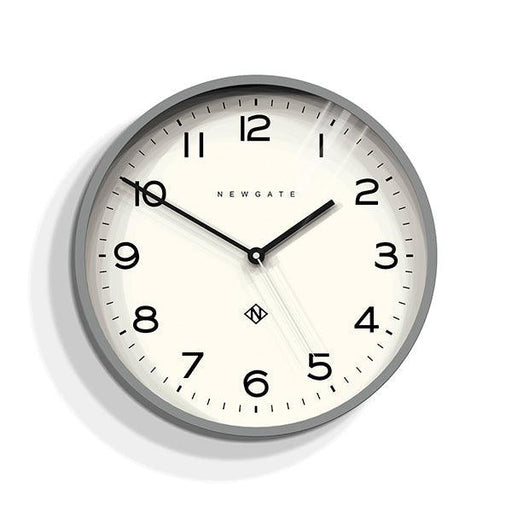 Newgate Echo Number Three Wall Clock - Grey | {{ collection.title }}