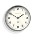 Newgate Echo Number Three Wall Clock - Grey | {{ collection.title }}