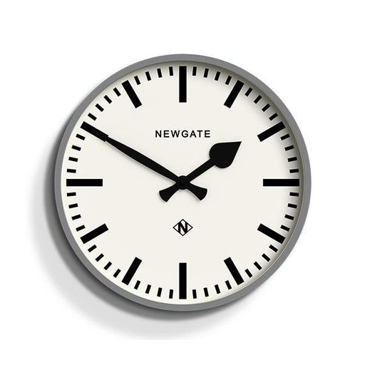 Newgate Railway Wall Clock - Grey | {{ collection.title }}