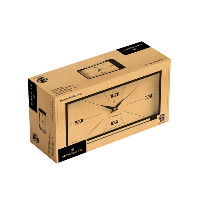 Newgate Thunderbird Mantel Clock - Black | {{ collection.title }}