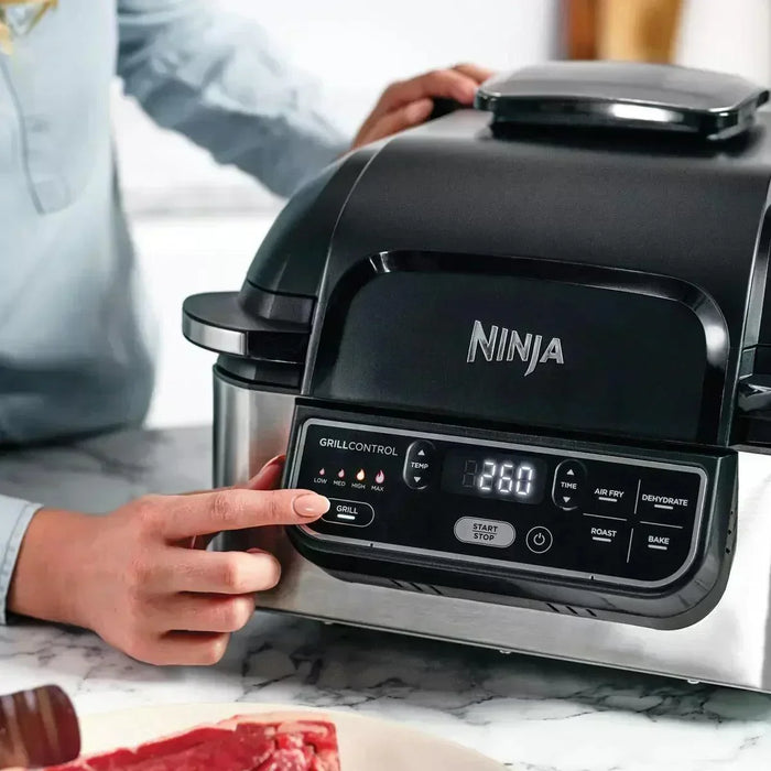 Ninja AG301UKCO Foodi Health Grill & Air Fryer Bundle - LemonSalt