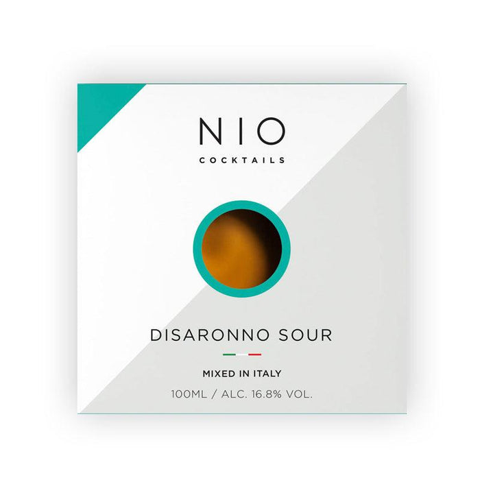 NIO Cocktails - Disaronno Sour Premixed Cocktail (100ml) - LemonSalt