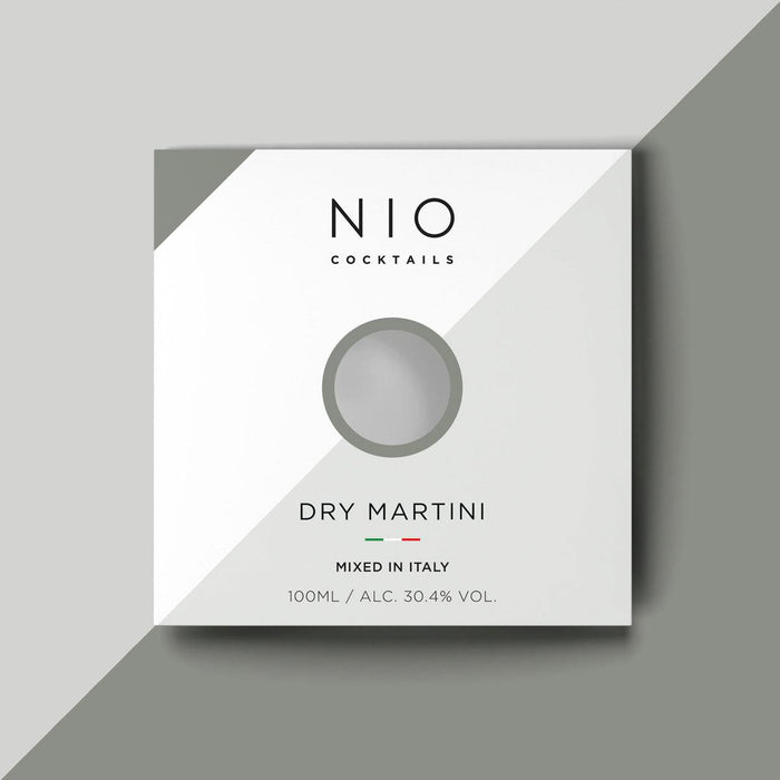 NIO Cocktails - Dry Martini Premixed Cocktail (100ml) - LemonSalt