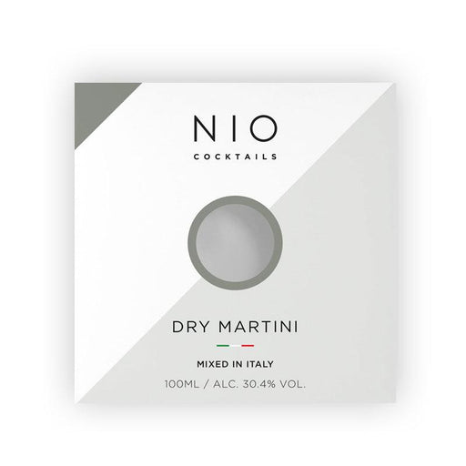 NIO Cocktails - Dry Martini Premixed Cocktail (100ml) - LemonSalt