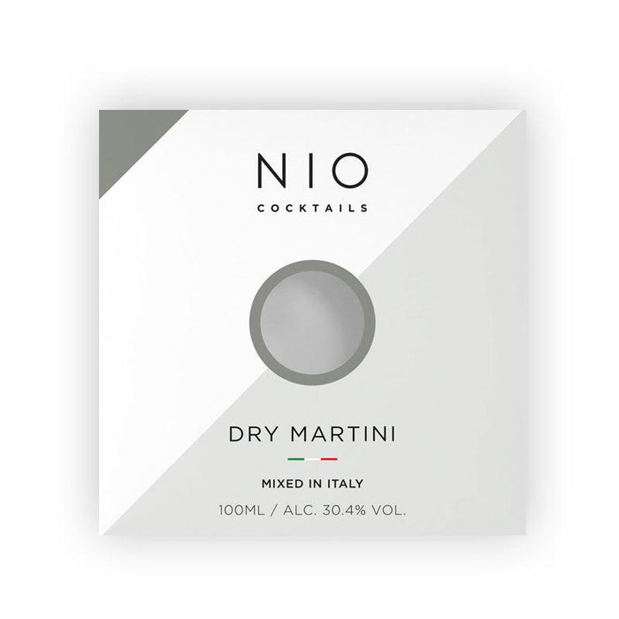 NIO Cocktails - Dry Martini Premixed Cocktail (100ml) - LemonSalt