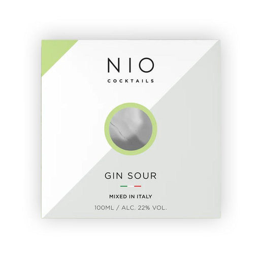 NIO Cocktails - Gin Sour Premixed Cocktail (100ml) - LemonSalt