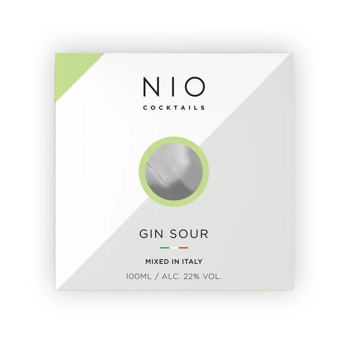 NIO Cocktails - Gin Sour Premixed Cocktail (100ml) - LemonSalt