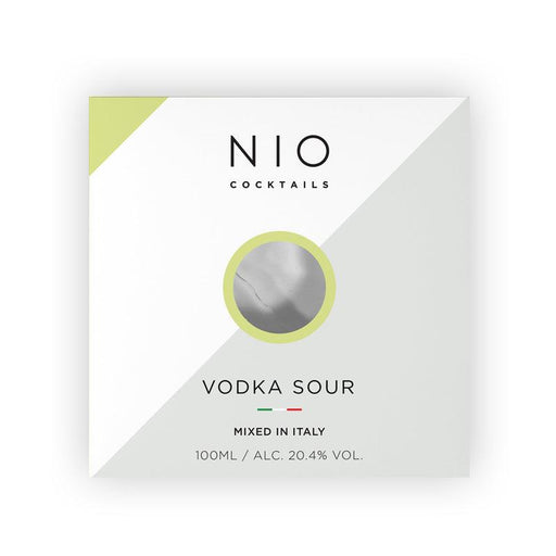 NIO Cocktails - Vodka Sour Premixed Cocktail (100ml) - LemonSalt