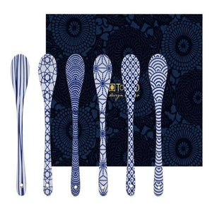 Nippon Blue Spoon Set 6pcs 13cm 15646 1/24 | {{ collection.title }}