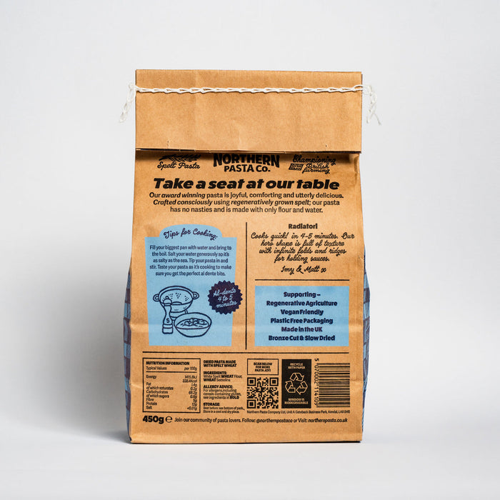 Northern Pasta - Radiatori (450g) - LemonSalt