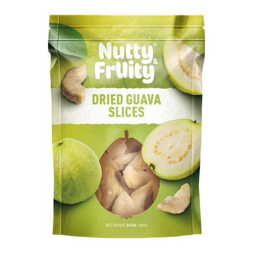 Nutty and Fruity Dried Guava Slices (680) - LemonSalt