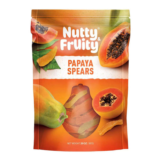 Nutty and Fruity Papaya Spears (567g) - LemonSalt
