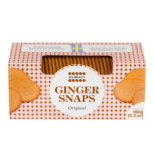 Nyakers Swedish Ginger Snaps (150g) - LemonSalt