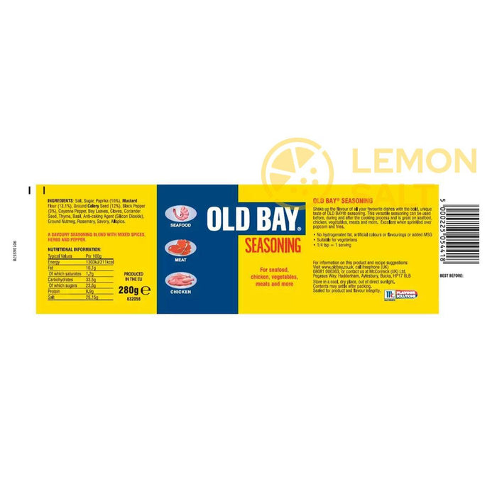 Old Bay Seasoning (280g) | {{ collection.title }}
