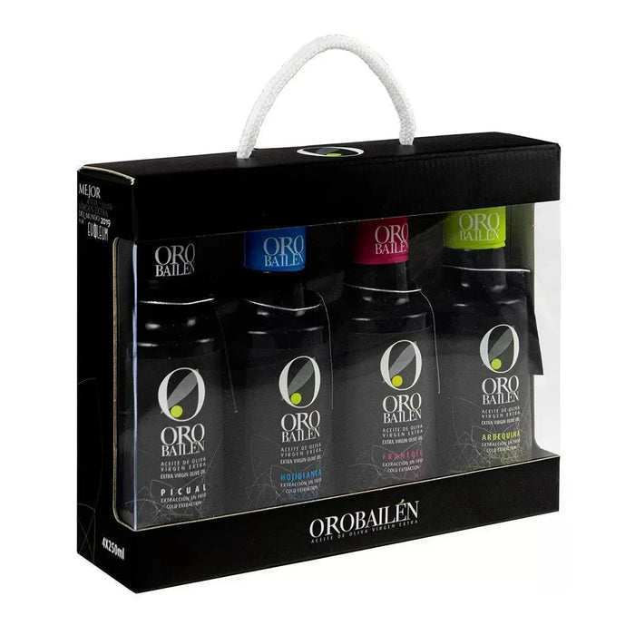 Oro Bailen Extra Virgin Olive Oil Variety Pack (4 x 250ml) - LemonSalt
