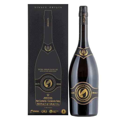 Oro Bailen Single Origin Extra Virgin Olive Oil Magnum Gift Box (1.5ltrs) - LemonSalt