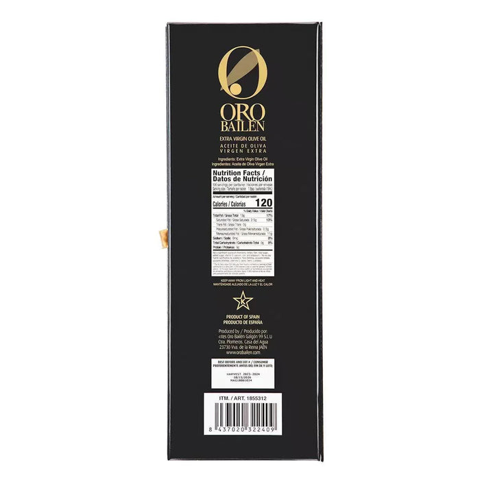 Oro Bailen Single Origin Extra Virgin Olive Oil Magnum Gift Box (1.5ltrs) - LemonSalt