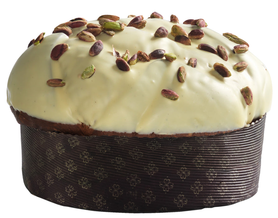 Fiasconaro Pistachio Panettone with Pista Cream - Oro Verde (1kg)