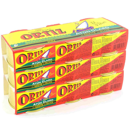 Ortiz Yellowfin Tuna Fillets in Olive Oil (9x92g) - LemonSalt