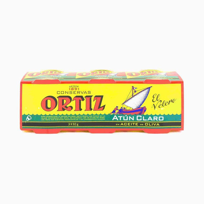 Ortiz Yellowfin Tuna in Olive Oil multi pack (3x92g)