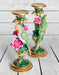Pair of Ornate Parrot Candle Holders (64.5cm) - LemonSalt