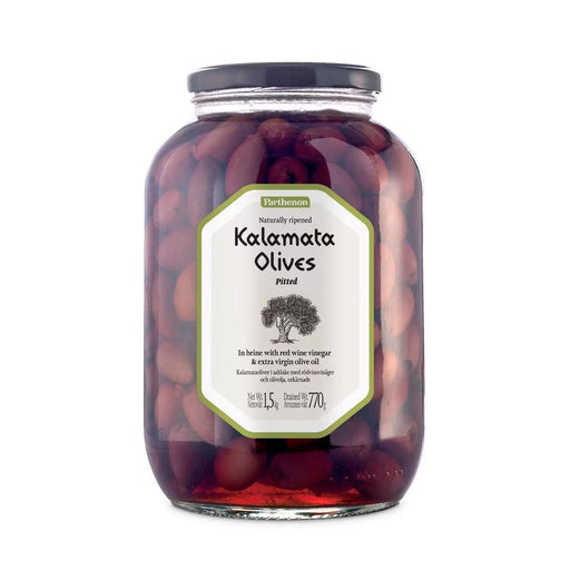 Parthenon Kalamata Pitted Olives (1.5kg) - LemonSalt