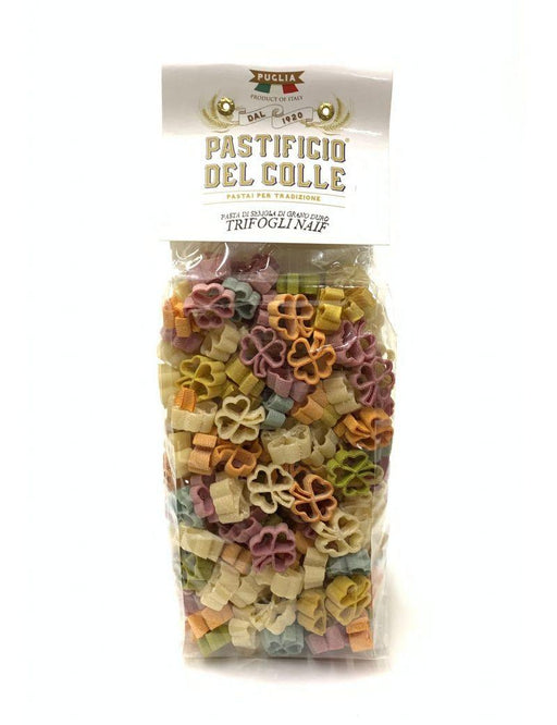 Pastificio Del Colle - Trifogli Pasta (Colourful Pasta Clovers) (500g) | {{ collection.title }}