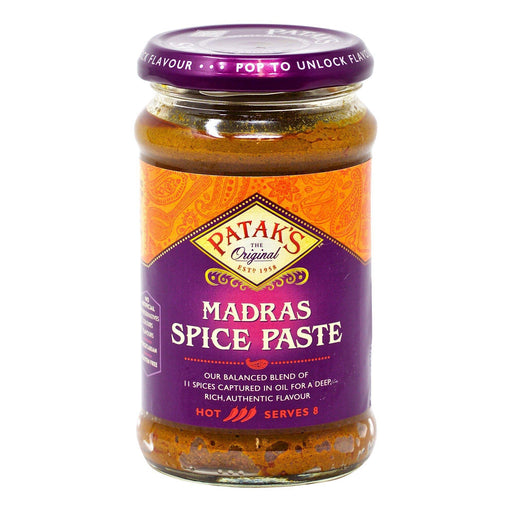 Pataks Hot Madras spice Paste (300g) | {{ collection.title }}