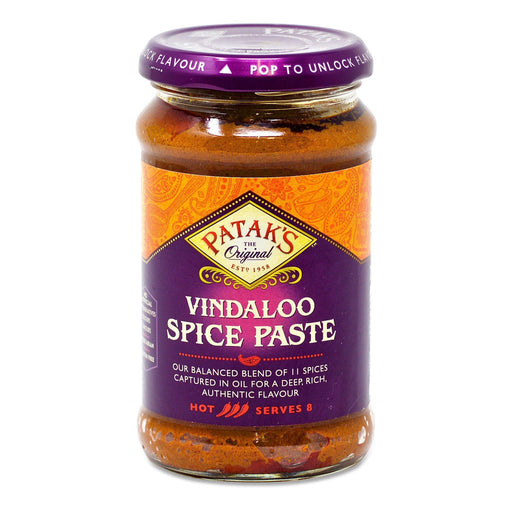 Pataks Hot Vindaloo Spice Paste (300g) | {{ collection.title }}