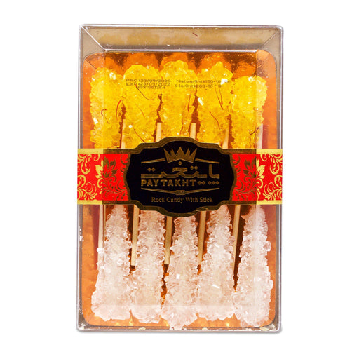 Paytakht Mixed Saffron Rock Candy Sticks (200g) | {{ collection.title }}