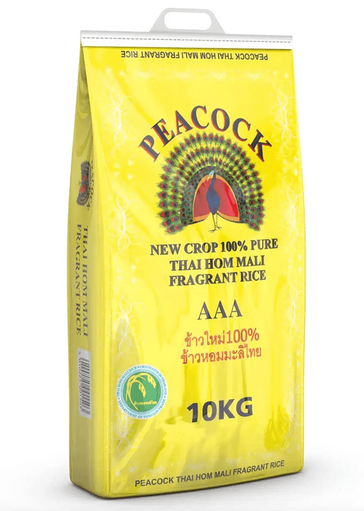 Peacock Thai Fragrant Rice - Hom Mali (10kg) | {{ collection.title }}