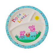 Peppa Pig - Organic Bamboo Plate (29cm)