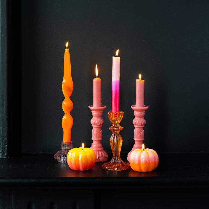 Pink Halloween Pumpkin Candle - LemonSalt