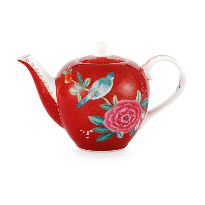 Pip Small Blushing Birds Small Red TeaPot | {{ collection.title }}