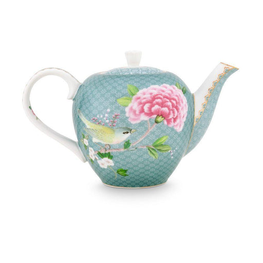 Pip Studio Blushing Birds Small Blue Teapot | {{ collection.title }}