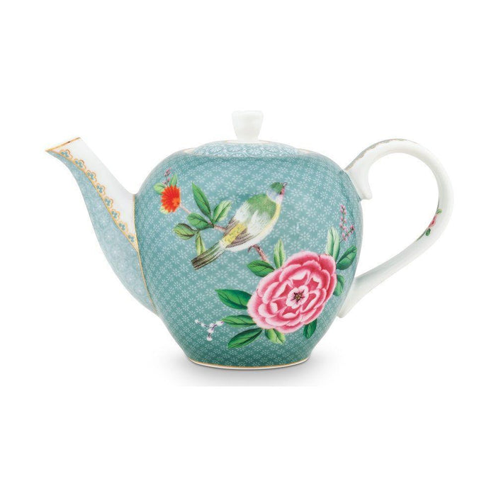 Pip Studio Blushing Birds Small Blue Teapot | {{ collection.title }}