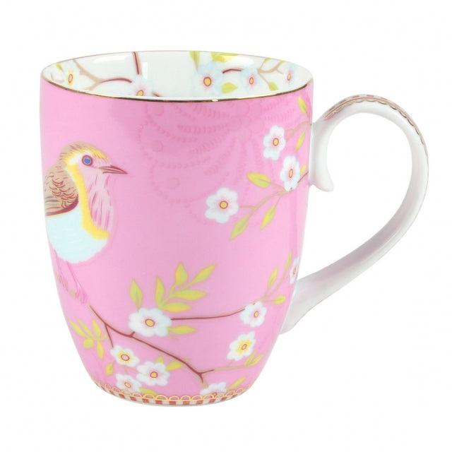 Pip Studio Early Bird Set Of 2 Large Pink Mugs | {{ collection.title }}