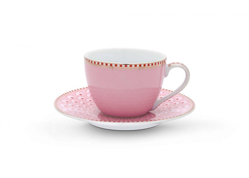 Pip Studio - Espresso Cup & Saucer Bloomingtails Pink - LemonSalt