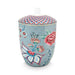 Pip Studio Flower Festival Storage Jar Light Blue 1.5ltr - LemonSalt