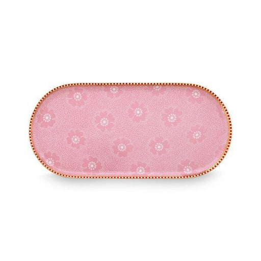 Pip Studio - For Sugar & Creamer Dotted Flower Pink Floral Plate2.0 | {{ collection.title }}