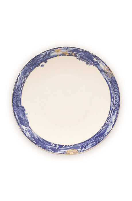 Pip Studio - Heritage Border Deep Plate - Blue (25.5cm)