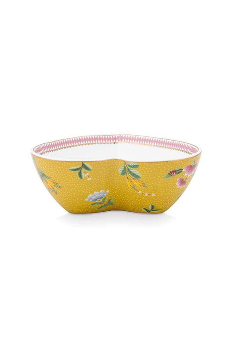 Pip Studio - La Majorelle Baking Dish Heart - Yellow (16cm) - LemonSalt