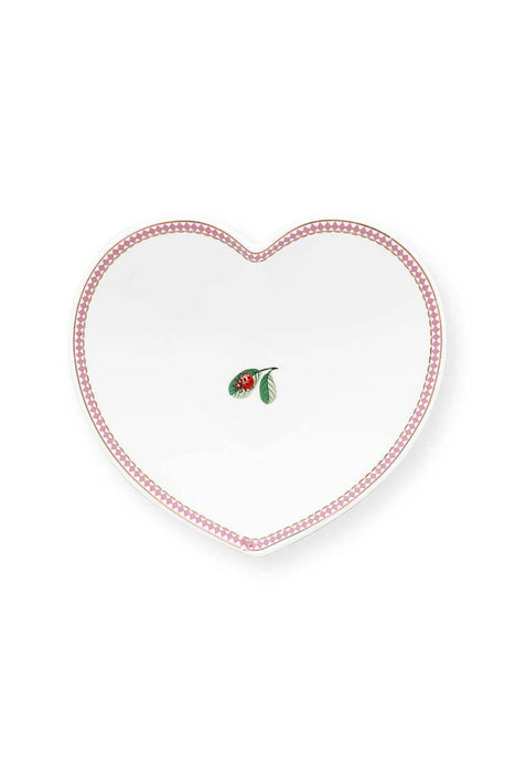 Pip Studio - La Majorelle Baking Dish Heart - Yellow (16cm) - LemonSalt