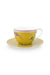 Pip Studio - La Majorelle Cappuccino Cups & Saucers - Yellow (280ml) - LemonSalt