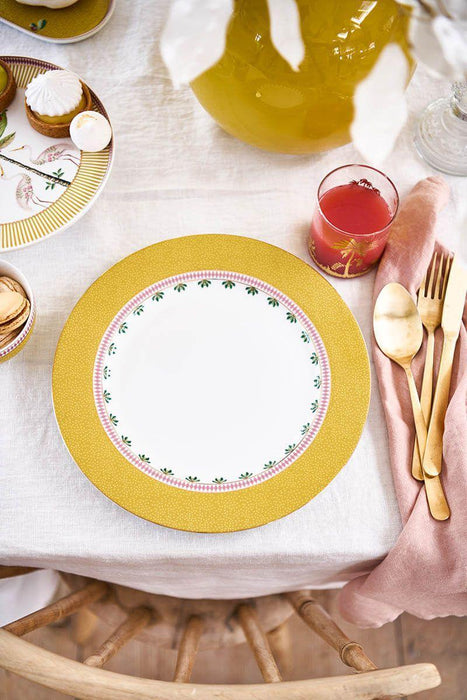 Pip Studio - La Majorelle Dinner Plate - Yellow (26.5cm) - LemonSalt