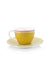 Pip Studio - La Majorelle Espresso Cups & Saucers - Yellow (120ml) - LemonSalt