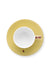 Pip Studio - La Majorelle Espresso Cups & Saucers - Yellow (120ml) - LemonSalt