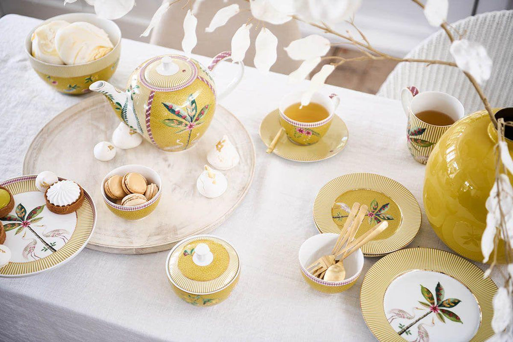 Pip Studio - La Majorelle Mini Cake Tray - Yellow (21cm) - LemonSalt