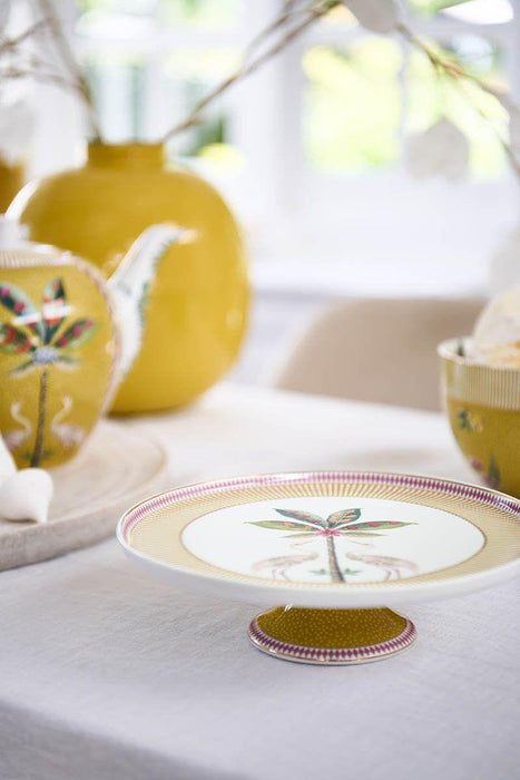 Pip Studio - La Majorelle Mini Cake Tray - Yellow (21cm) - LemonSalt